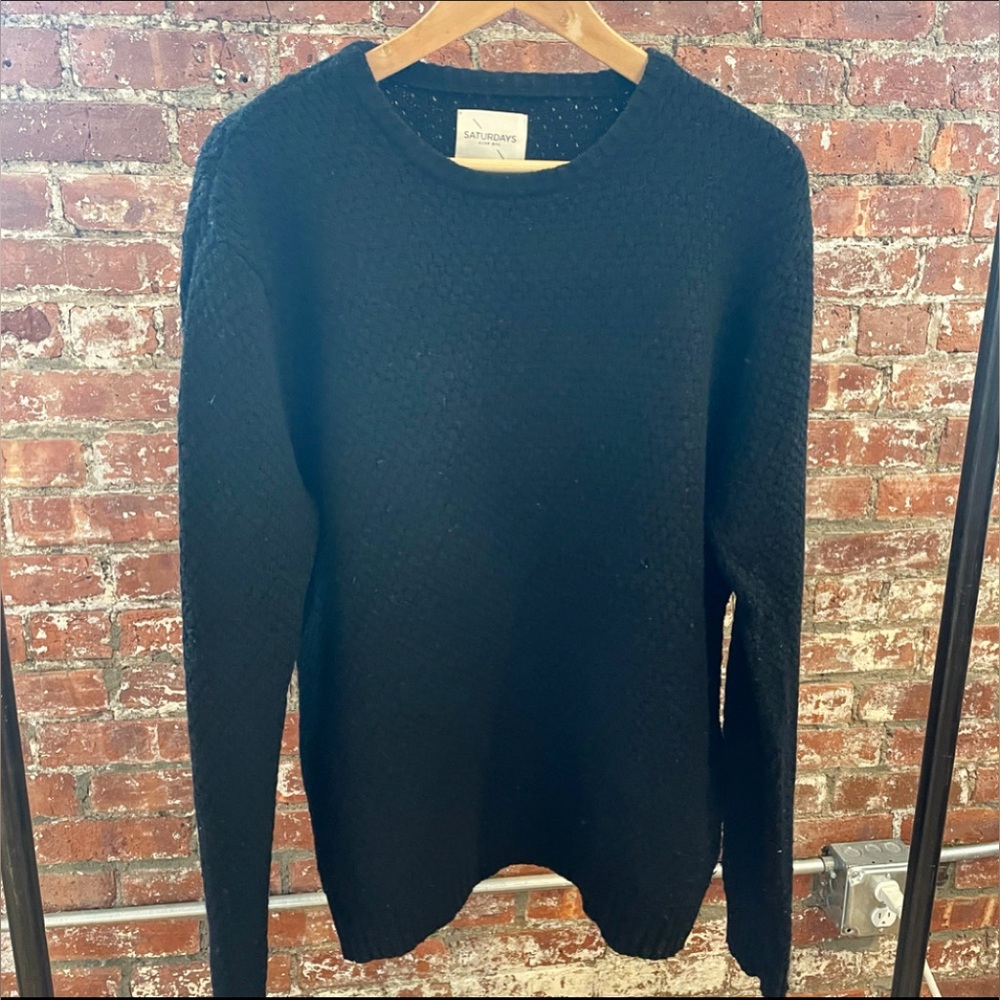 Saturdays NYC Black Sweatshirt